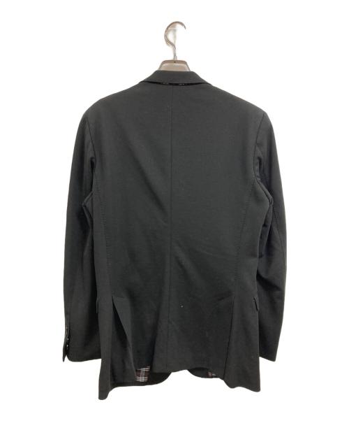 BLACK LABEL CRESTBRIDGE（ブラックレーベル クレストブリッジ）BLACK LABEL CRESTBRIDGE (ブラックレーベル クレストブリッジ) テーラードジャケット ブラック サイズ:Lの古着・服飾アイテム