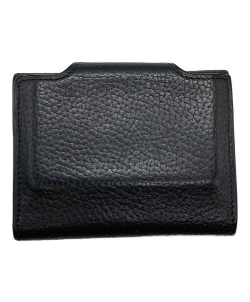 HERMES（エルメス）HERMES (エルメス) イリアードレザーカードケース ブラックの古着・服飾アイテム
