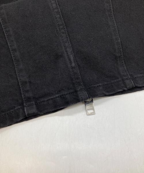 DIESEL（ディーゼル）DIESEL (ディーゼル) DE-PENCIL-ZIPデニムスカート ブラック サイズ:24の古着・服飾アイテム
