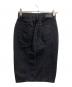 DIESEL (ディーゼル) DE-PENCIL-ZIPデニムスカート ブラック サイズ:24：6000円