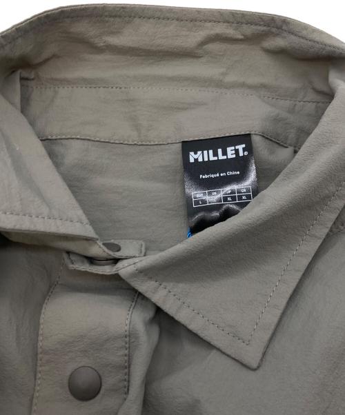 MILLET（ミレー）MILLET (ミレー) セムノ ウルトラライト ロングスリーブシャツ ベージュ サイズ:XLの古着・服飾アイテム