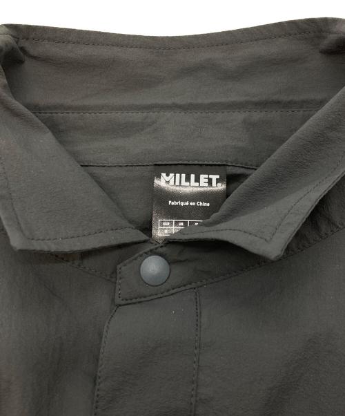 MILLET（ミレー）MILLET (ミレー) セムノ ウルトラライト ロングスリーブシャツ グレー サイズ:Lの古着・服飾アイテム