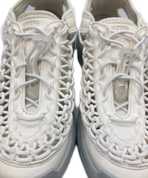KEEN（キーン）KEEN (キーン) UNEEK WK ホワイト サイズ:24.5の古着・服飾アイテム