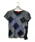 Vivienne Westwood RED LABELヴィヴィアンウエストウッドレッドレーベル）の古着「テキストプリントカットソー」｜ブラック