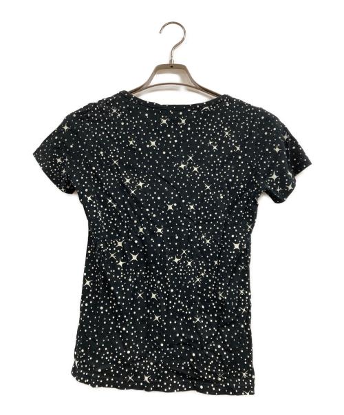 Vivienne Westwood RED LABEL CHOICE（ヴィヴィアンウエストウッドレッドレーベル チョイス）Vivienne Westwood RED LABEL CHOICE (ヴィヴィアンウエストウッドレッドレーベル チョイス) スペースグラフィックプリントTシャツ ブラック サイズ:1の古着・服飾アイテム