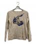 Vivienne Westwood ANGLOMANIA（ヴィヴィアンウエストウッドアングロマニア）の古着「オーブプリントカットソー」｜ベージュ