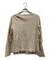 Vivienne Westwood ANGLOMANIA (ヴィヴィアンウエストウッドアングロマニア) オーブプリントカットソー ベージュ サイズ:38：10000円