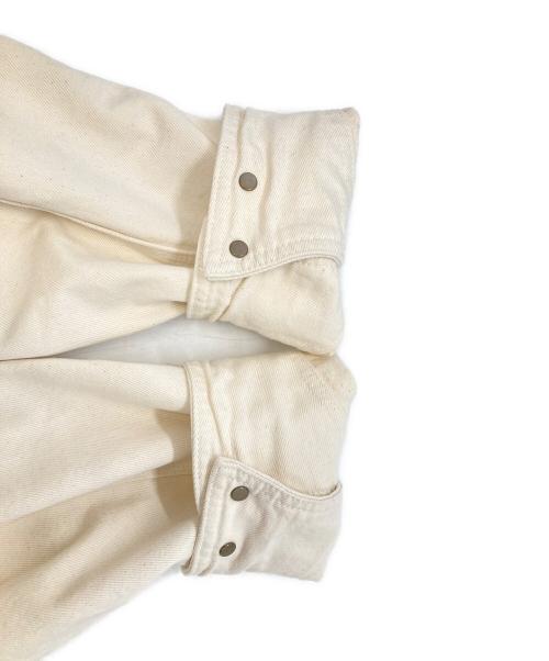 JOHNBULL（ジョンブル）Johnbull (ジョンブル) 10oz デニムチョアジャケット ホワイト サイズ:34の古着・服飾アイテム