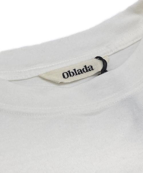 Oblada（オブラダ）Oblada (オブラダ) MAN OF FEFFORT Tシャツ ホワイト サイズ:FREEの古着・服飾アイテム