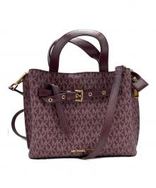 MICHAEL KORS（マイケルコース）の古着「2WAYバッグ」｜パープル