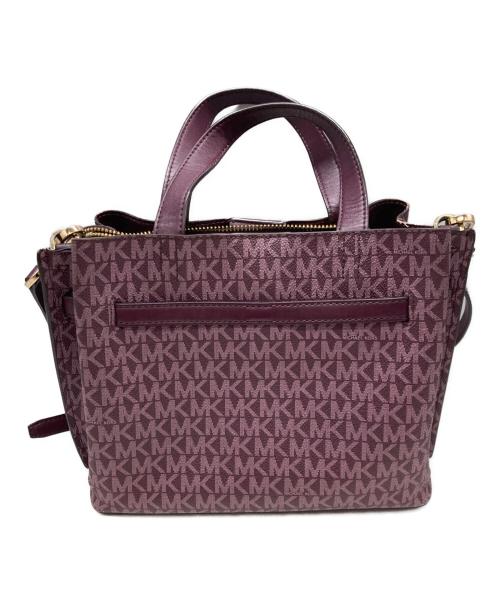 MICHAEL KORS（マイケルコース）MICHAEL KORS (マイケルコース) 2WAYバッグ パープルの古着・服飾アイテム