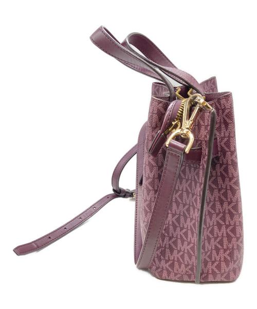 MICHAEL KORS（マイケルコース）MICHAEL KORS (マイケルコース) 2WAYバッグ パープルの古着・服飾アイテム