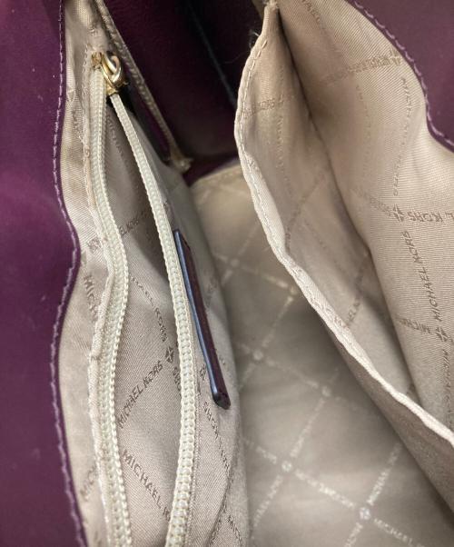 MICHAEL KORS（マイケルコース）MICHAEL KORS (マイケルコース) 2WAYバッグ パープルの古着・服飾アイテム