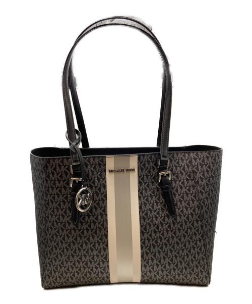 MICHAEL KORS（マイケルコース）MICHAEL KORS (マイケルコース) CHARLOTTE 3 IN 1 トート ラージ ブラックの古着・服飾アイテム