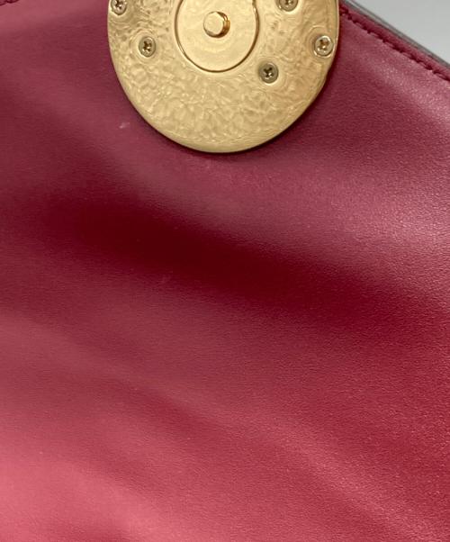 MICHAEL KORS（マイケルコース）MICHAEL KORS (マイケルコース) ショルダーバッグ レッドの古着・服飾アイテム