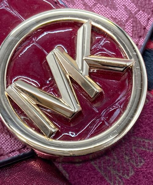 MICHAEL KORS（マイケルコース）MICHAEL KORS (マイケルコース) ショルダーバッグ レッドの古着・服飾アイテム