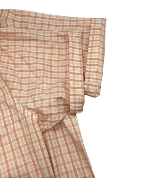 BROOKS BROTHERS（ブルックスブラザーズ）BROOKS BROTHERS (ブルックスブラザーズ) 半袖シャツ オレンジ サイズ:Ⅼの古着・服飾アイテム