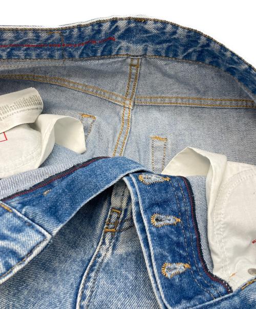DIESEL（ディーゼル）DIESEL (ディーゼル) Straight Jeans 1996 D-Sire ブルー サイズ:W23の古着・服飾アイテム