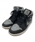 NIKEナイキ）の古着「Air Jordan 1 Mid "Shadow"」｜グレー