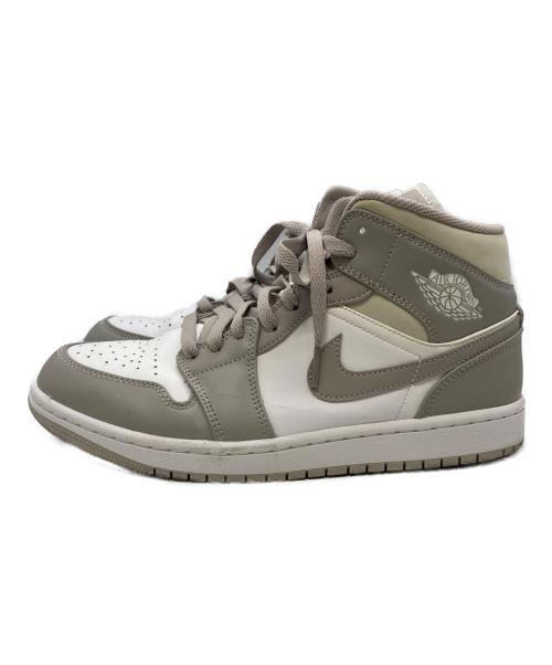 NIKE（ナイキ）NIKE (ナイキ) AIR JORDAN 1 MID グレー サイズ:26.5cmの古着・服飾アイテム