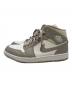 NIKE (ナイキ) AIR JORDAN 1 MID グレー サイズ:26.5cm：9000円