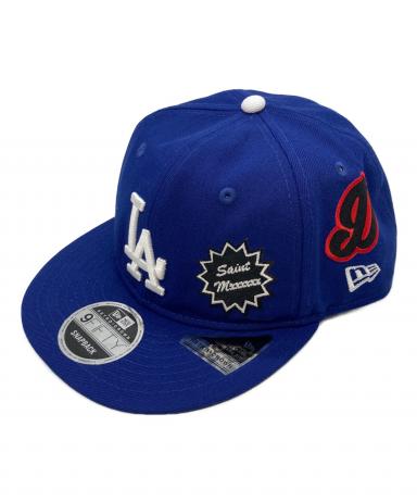 SAINT MICHAEL セントマイケル キャップ  青 【古着】【中古】 中古・古着通販】New Era (ニューエラ) SAINT MICHAEL (セントマイケル