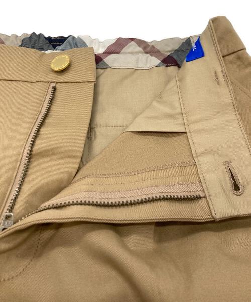 BLUE LABEL CRESTBRIDGE（ブルーレーベルクレストブリッジ）BLUE LABEL CRESTBRIDGE (ブルーレーベルクレストブリッジ) ワイドチノパンツ ベージュ サイズ:40の古着・服飾アイテム
