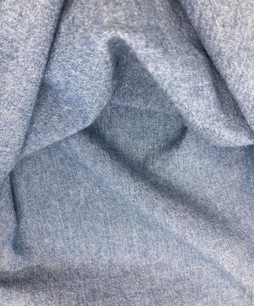 Engineered Garments（エンジニアド ガーメンツ）Engineered Garments (エンジニアド ガーメンツ) Tuck Skirt - 4.5oz Cotton Chambrayスカート ブルー サイズ:1の古着・服飾アイテム