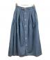 Engineered Garments（エンジニアド ガーメンツ）の古着「Tuck Skirt - 4.5oz Cotton Chambrayスカート」｜ブルー