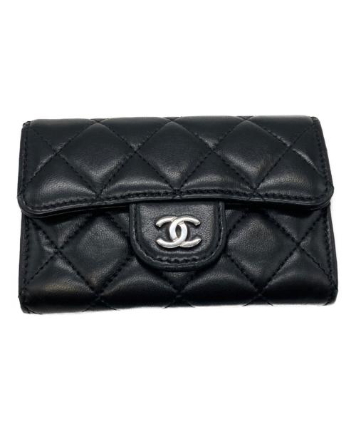 CHANEL（シャネル）CHANEL (シャネル) クラシック フラップ カード ケース ブラックの古着・服飾アイテム