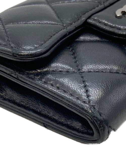 CHANEL（シャネル）CHANEL (シャネル) クラシック フラップ カード ケース ブラックの古着・服飾アイテム