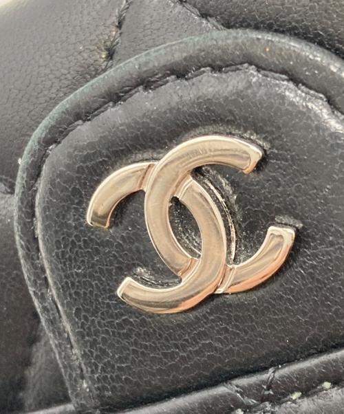 CHANEL（シャネル）CHANEL (シャネル) クラシック フラップ カード ケース ブラックの古着・服飾アイテム