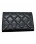 CHANEL (シャネル) クラシック フラップ カード ケース ブラック：60000円