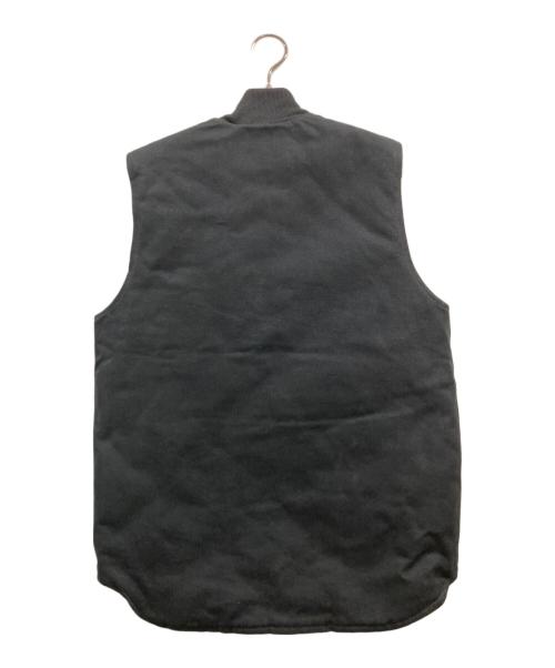 CarHartt（カーハート）CarHartt (カーハート) Relaxed Fit Firm Duck Insulated Rib Collar Vest ブラック サイズ:Ｓの古着・服飾アイテム