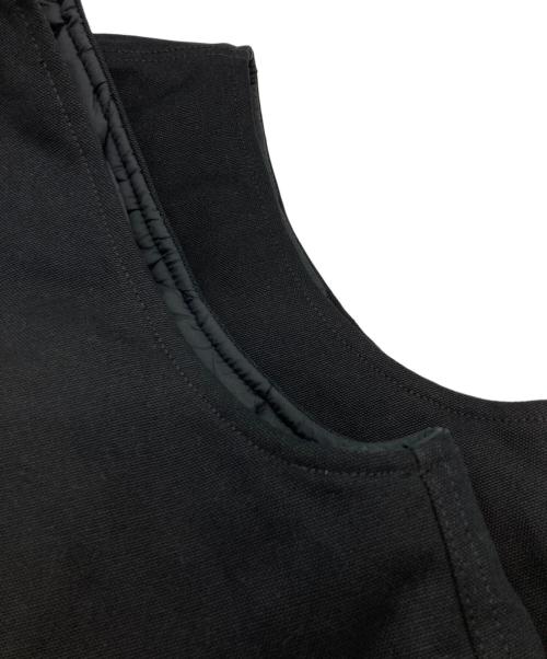 CarHartt（カーハート）CarHartt (カーハート) Relaxed Fit Firm Duck Insulated Rib Collar Vest ブラック サイズ:Ｓの古着・服飾アイテム