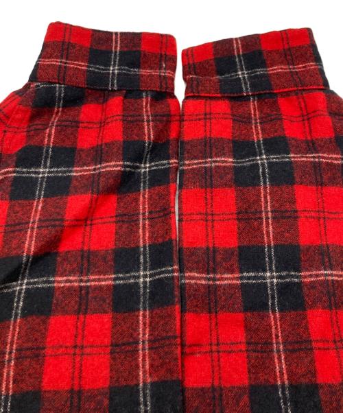 PENDLETON（ペンドルトン）PENDLETON (ペンドルトン) ウールチェックシャツ レッド サイズ:Lの古着・服飾アイテム