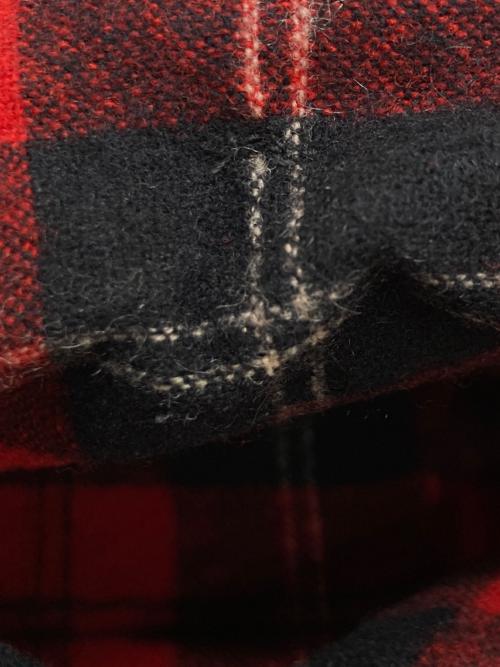 PENDLETON（ペンドルトン）PENDLETON (ペンドルトン) ウールチェックシャツ レッド サイズ:Lの古着・服飾アイテム