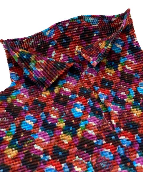 PLEATS PLEASE（プリーツプリーズ）PLEATS PLEASE (プリーツプリーズ) カットソー レッド サイズ:3の古着・服飾アイテム