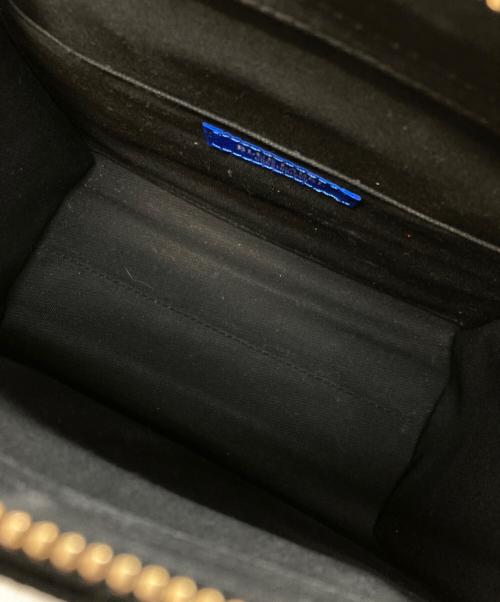 BLUE LABEL CRESTBRIDGE（ブルーレーベルクレストブリッジ）BLUE LABEL CRESTBRIDGE (ブルーレーベルクレストブリッジ) 2WAYバッグ ブラック×レッドの古着・服飾アイテム