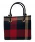 BLUE LABEL CRESTBRIDGE (ブルーレーベルクレストブリッジ) 2WAYバッグ ブラック×レッド：13000円
