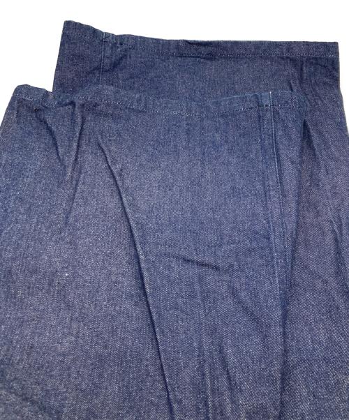 JOHN LAWRENCE SULLIVAN（ジョン ローレンス サリバン）JOHN LAWRENCE SULLIVAN (ジョン ローレンス サリバン) WASHED DENIM SUPER WIDE PANTS インディゴ サイズ:Ｍの古着・服飾アイテム
