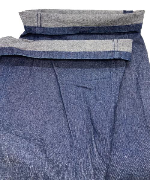 JOHN LAWRENCE SULLIVAN（ジョン ローレンス サリバン）JOHN LAWRENCE SULLIVAN (ジョン ローレンス サリバン) WASHED DENIM SUPER WIDE PANTS インディゴ サイズ:Ｍの古着・服飾アイテム