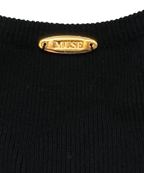 MUSE de Deuxieme Classe（ミューズ ドゥーズィエム クラス）MUSE de Deuxieme Classe (ミューズ ドゥーズィエム クラス) Diner B RIB Tシャツ ブラック サイズ:FREEの古着・服飾アイテム
