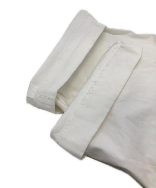 MUSE（ミューズ）MUSE (ミューズ) TUCK CHINO WIDE タックチノワイドパンツ ホワイト サイズ:34の古着・服飾アイテム