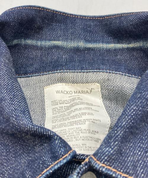 WACKO MARIA（ワコマリア）WACKO MARIA (ワコマリア) 刺繍デニムジャケット インディゴ サイズ:Ｍの古着・服飾アイテム