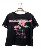 LEONARD FASHIONレオナールファッション）の古着「Tシャツ」｜ブラック