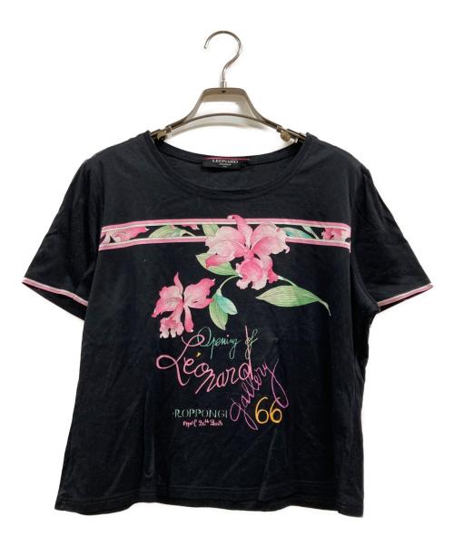 LEONARD FASHION（レオナールファッション）LEONARD FASHION (レオナールファッション) Tシャツ ブラック サイズ:44の古着・服飾アイテム