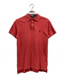POLO RALPH LAUREN（ポロ・ラルフローレン）の古着「ポロシャツ」｜レッド