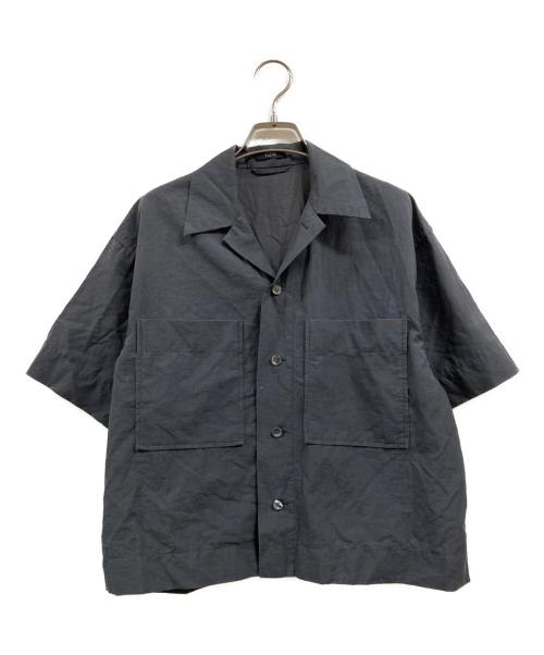 YLEVE（イレーヴ）YLEVE (イレーヴ) Cotton Nylon Washer H/S Shirt グレーの古着・服飾アイテム