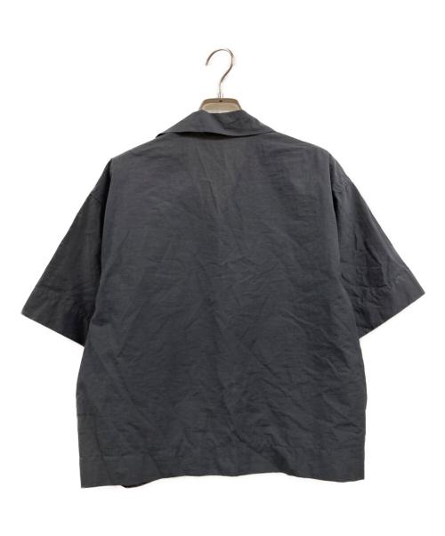 YLEVE（イレーヴ）YLEVE (イレーヴ) Cotton Nylon Washer H/S Shirt グレーの古着・服飾アイテム
